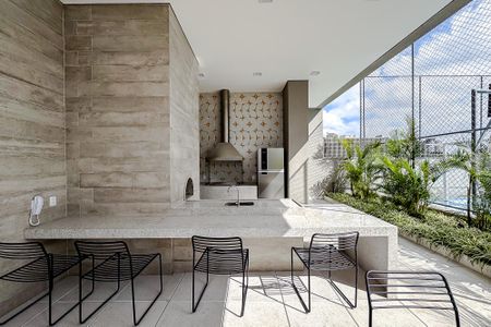 Área comum - Churrasqueira de apartamento para alugar com 2 quartos, 55m² em Tatuapé, São Paulo