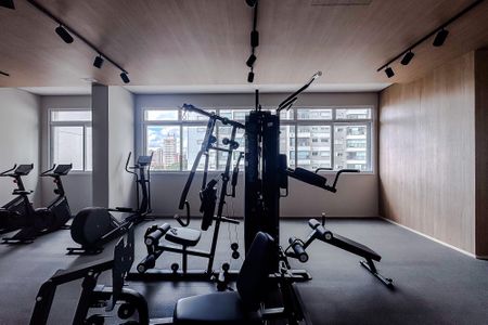 Área comum - Academia de apartamento para alugar com 2 quartos, 55m² em Tatuapé, São Paulo