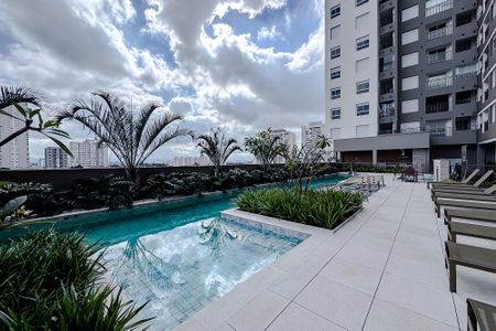 Área comum - Piscina de apartamento para alugar com 2 quartos, 55m² em Tatuapé, São Paulo