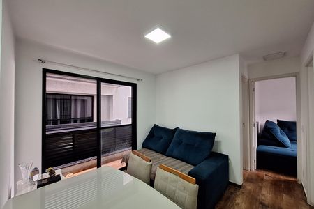 Sala  de apartamento à venda com 2 quartos, 40m² em Vila Sao Pedro, Santo André