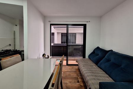 Sala  de apartamento à venda com 2 quartos, 40m² em Vila Sao Pedro, Santo André