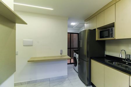 Sala/Cozinha de apartamento para alugar com 1 quarto, 34m² em Vila Invernada, São Paulo