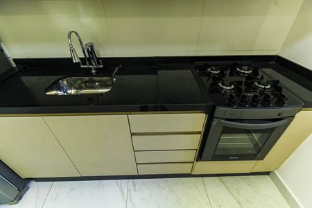 Sala/Cozinha de apartamento para alugar com 1 quarto, 34m² em Vila Invernada, São Paulo
