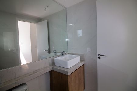 Banheiro da Suíte de apartamento para alugar com 2 quartos, 64m² em Vila Guarani, São Paulo