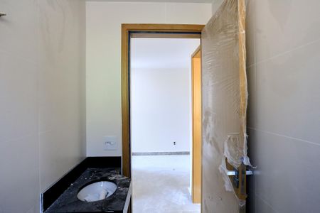 Banheiro de apartamento à venda com 2 quartos, 111m² em Santo Andre, Belo Horizonte