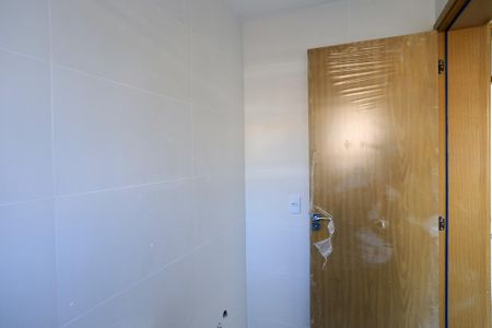 Banheiro da Suíte de apartamento à venda com 2 quartos, 111m² em Santo Andre, Belo Horizonte