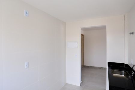 Cozinha e Área de Serviço de apartamento à venda com 2 quartos, 51m² em Santo Andre, Belo Horizonte