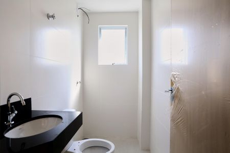 Banheiro de apartamento à venda com 2 quartos, 51m² em Santo Andre, Belo Horizonte