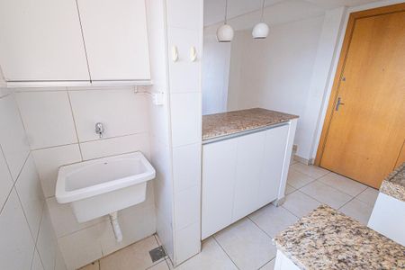 area de serviço de apartamento à venda com 2 quartos, 47m² em Santa Branca, Belo Horizonte