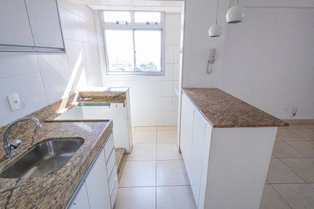 cozinha de apartamento à venda com 2 quartos, 47m² em Santa Branca, Belo Horizonte