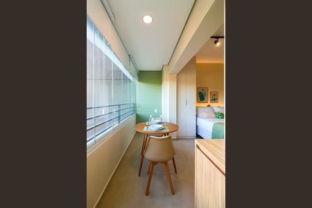 Studio à venda com 32m², 1 quarto e sem vaga
