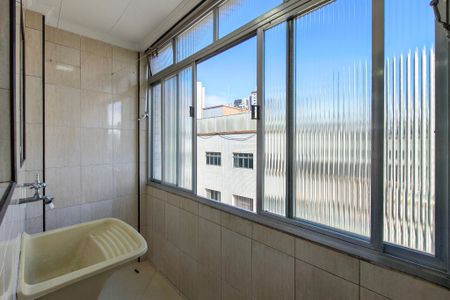 Área de Serviço de apartamento para alugar com 1 quarto, 59m² em Boqueirão, Praia Grande