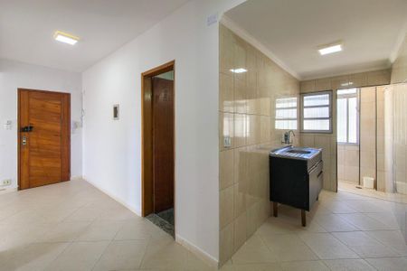 Cozinha  de apartamento para alugar com 1 quarto, 59m² em Boqueirão, Praia Grande