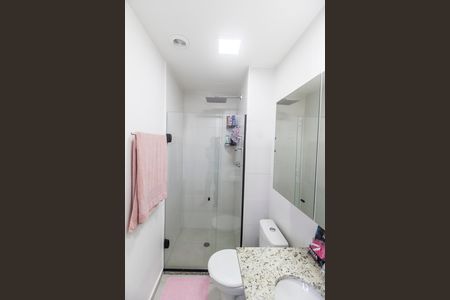 Banheiro de apartamento para alugar com 2 quartos, 48m² em Jardim Planalto, Carapicuíba