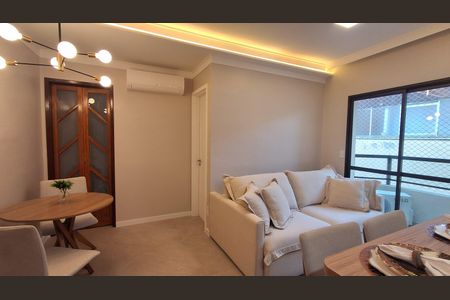 Sala de apartamento para alugar com 1 quarto, 41m² em Vila Euclides, São Bernardo do Campo