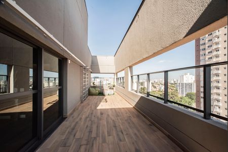 Área comum - Academia de kitnet/studio para alugar com 1 quarto, 18m² em Vila Clementino, São Paulo