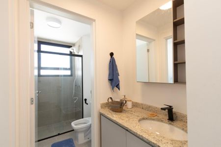 Apartamento para alugar com 70m², 2 quartos e 2 vagas Apartamento para alugar com 70m², 2 quartos e 2 vagasBanheiro Social