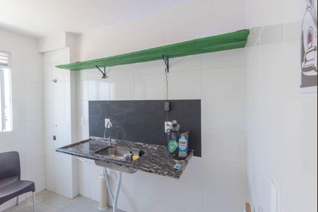 Cozinha de apartamento para alugar com 1 quarto, 45m² em Parque Industrial, Campinas
