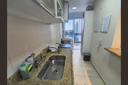 Cozinha de apartamento para alugar com 2 quartos, 70m² em Barra Olímpica, Rio de Janeiro