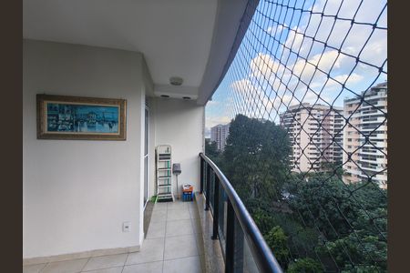 Varanda - Sala de apartamento para alugar com 2 quartos, 70m² em Barra Olímpica, Rio de Janeiro
