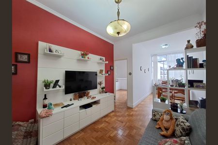 Sala de apartamento à venda com 2 quartos, 72m² em Flamengo, Rio de Janeiro