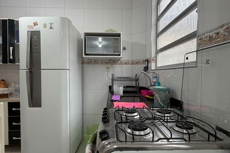 Cozinha e Área de Serviço de apartamento para alugar com 3 quartos, 90m² em Boqueirão, Santos