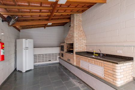 Apartamento para alugar com 44m², 1 quarto e 1 vaga Apartamento para alugar com 44m², 1 quarto e 1 vagaÁrea comum - Churrasqueira
