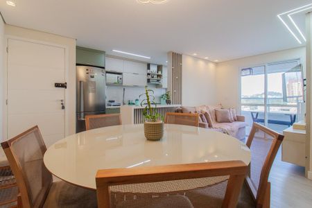Sala/Sala de jantar de apartamento para alugar com 2 quartos, 64m² em Vila Nossa Senhora das Vitorias, Mauá