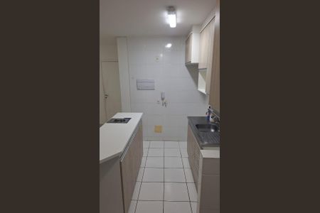 Cozinha de apartamento para alugar com 2 quartos, 54m² em Jd Flamboyant, São José dos Campos