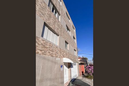 Apartamento para alugar com 44m², 1 quarto e 1 vagaFachada + plaquinha