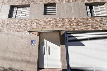 Apartamento para alugar com 44m², 1 quarto e 1 vagaFachada + plaquinha