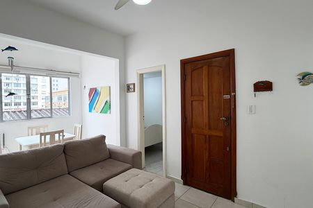 Sala de apartamento para alugar com 2 quartos, 42m² em Boqueirão, Santos