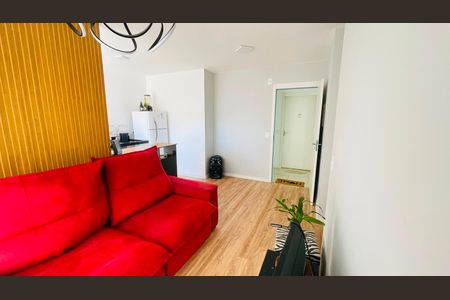 Sala de apartamento para alugar com 1 quarto, 46m² em Recanto Vista Alegre, Cotia