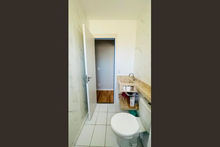 Banheiro de apartamento para alugar com 1 quarto, 46m² em Recanto Vista Alegre, Cotia
