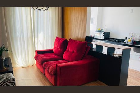 Sala de apartamento para alugar com 1 quarto, 46m² em Recanto Vista Alegre, Cotia