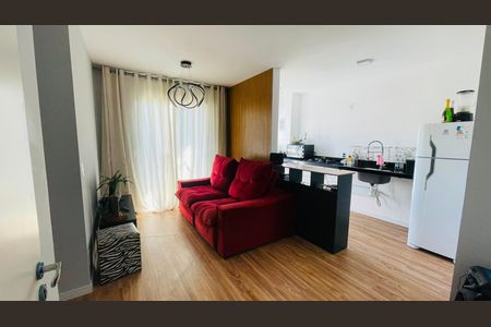 Sala de apartamento para alugar com 1 quarto, 46m² em Recanto Vista Alegre, Cotia