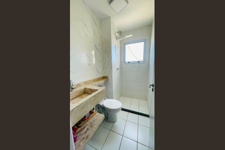 Banheiro de apartamento para alugar com 1 quarto, 46m² em Recanto Vista Alegre, Cotia