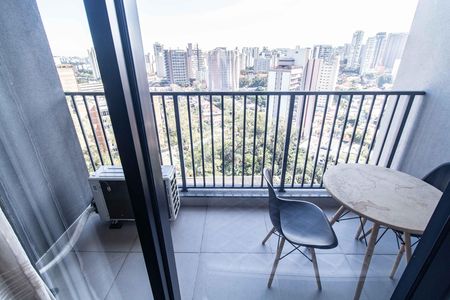 Varanda de kitnet/studio para alugar com 0 quarto, 24m² em Vila Mariana, São Paulo