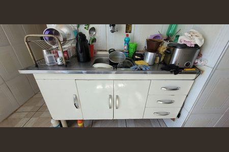 Cozinha - Armários de casa à venda com 2 quartos, 65m² em Vl Recreio, Betim