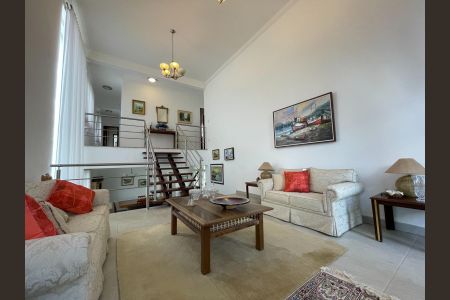 Sala de casa de condomínio à venda com 4 quartos, 340m² em Loteamento Alphaville Campinas, Campinas
