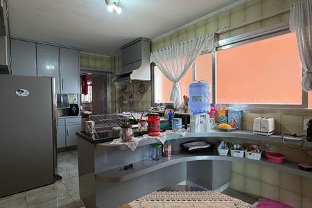 Cozinha de apartamento para alugar com 4 quartos, 220m² em Gonzaga, Santos