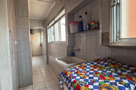 Área de Serviço de apartamento para alugar com 4 quartos, 220m² em Gonzaga, Santos
