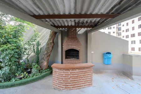Studio para alugar com 45m², 1 quarto e sem vaga Studio para alugar com 45m², 1 quarto e sem vagaÁrea comum - Churrasqueira