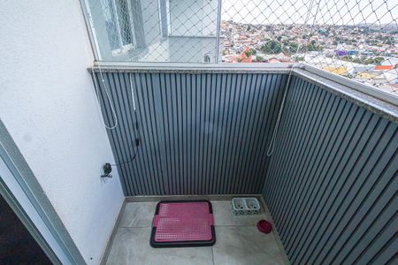 varanda de apartamento à venda com 2 quartos, 86m² em Candelária, Belo Horizonte