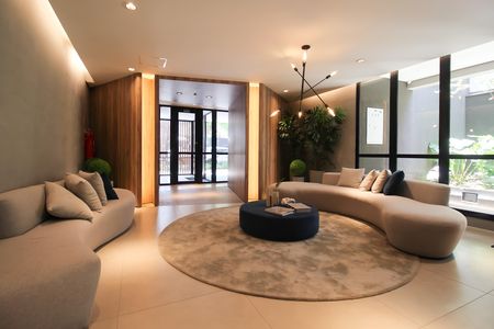 Apartamento à venda com 122m², 2 quartos e 2 vagas Apartamento à venda com 122m², 2 quartos e 2 vagasHall