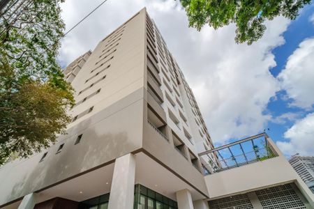 Studio para alugar com 25m², 1 quarto e sem vaga Studio para alugar com 25m², 1 quarto e sem vagaFachada
