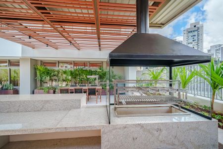Studio para alugar com 25m², 1 quarto e sem vaga Studio para alugar com 25m², 1 quarto e sem vagaÁrea comum - Churrasqueira