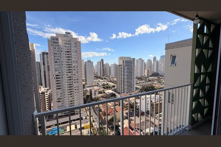 Sacada de apartamento à venda com 2 quartos, 62m² em Setor Bueno, Goiânia