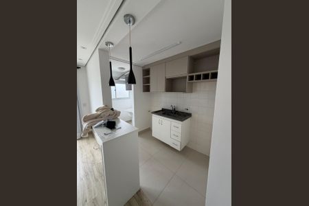Cozinha de apartamento à venda com 2 quartos, 50m² em Vila Alzira, Santo André