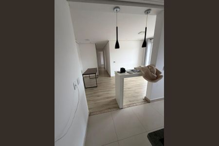 Cozinha de apartamento à venda com 2 quartos, 50m² em Vila Alzira, Santo André